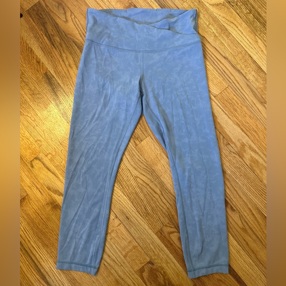 Lululemon Blue Crossover Leggings
